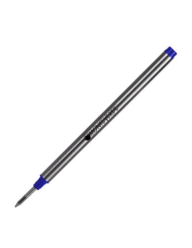 Blister 2 refill in metallo per ROLLER Montblanc ® BLU PUNTA MEDIA J232303 MONTEVERDE REFILL ROLLER