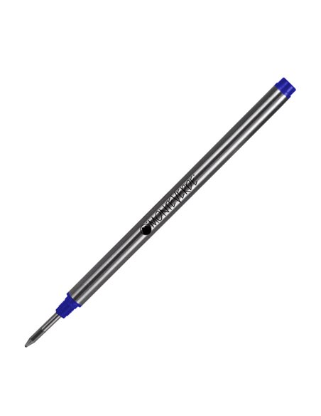 Blister 2 refill in metallo per ROLLER Montblanc ® BLU PUNTA MEDIA J232303 MONTEVERDE REFILL ROLLER