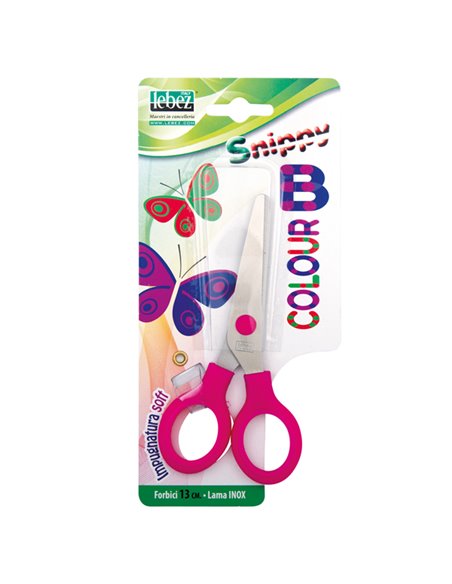 Forbici SNIPPY color 13cm punta tonda 4512 LEBEZ 4512 LEBEZ FORBICI