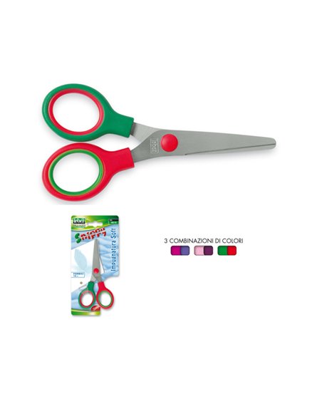 Forbici SNIPPY color 13cm punta tonda 4512 LEBEZ 4512 LEBEZ FORBICI