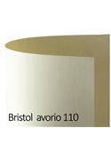 Conf.10 cartoncino Bristol Color 200gr 100x70cm avorio 110 Favini A35Q0A1