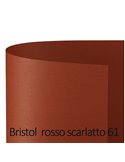 Conf.10 cartoncino Bristol Color 200gr 100x70cm scarlatto 61 Favini A35C0A1