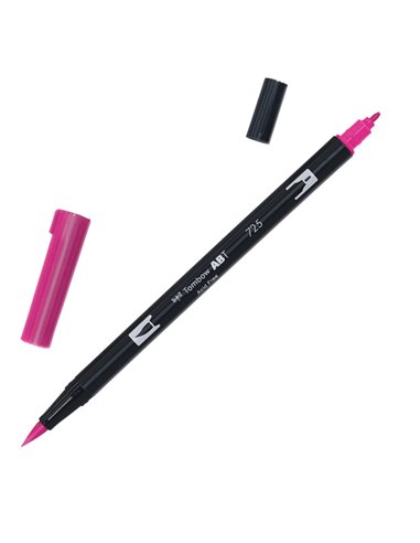 Pennarello Tombow ABT Dual Brush N725 Rhodamine Red PABT-725