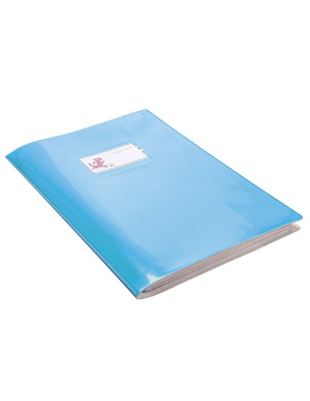 Coprimaxi PVC laccato coprente Colorosa c/alette 21x30cm azzurro RiPlast 36718017 Colorosa COPRILIBRO-COPRIMAXI