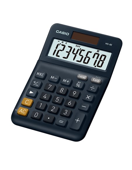 Calcolatrice da tavolo compatta MS-8E 8cifre Casio MS-8E-W-EP