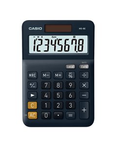Calcolatrice da tavolo compatta MS-8E 8cifre Casio MS-8E-W-EP 2