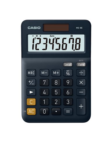Calcolatrice da tavolo compatta MS-8E 8cifre Casio MS-8E-W-EP