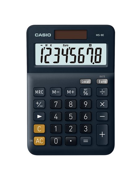 Calcolatrice da tavolo compatta MS-8E 8cifre Casio MS-8E-W-EP
