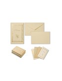 TASCHETTA 10biglietti+10buste F.to 9 9x14cm NATURA COLORI ASSORTITI 8028