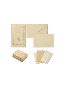 TASCHETTA 10biglietti+10buste F.to 9 9x14cm NATURA COLORI ASSORTITI 8028 REX SADOCH BUSTE E BIGLIETTI PER RICORRENZE