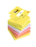 BLOCCO Post-it® Super Sticky Z-Notes 76x76mm 100fg R330-NR NEON 7100396361