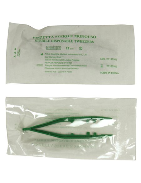 PINZETTA STERILE MONOUSO PIN110 PVS PARAFARMACEUTICA