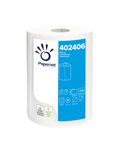 ROTOLO ASCIUGATUTTO DA CUCINA 2 VELI 309 STRAPPI GOFFRATO 402406