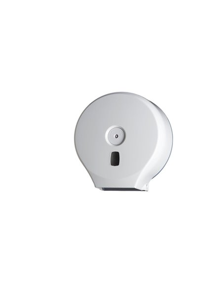 DISTRIBUTORE CARTA IGIENICA IN ROTOLI MINIJUMBO BIANCO BASIC 104001 Medial ACCESSORI PER IL BAGNO E DISPENSER