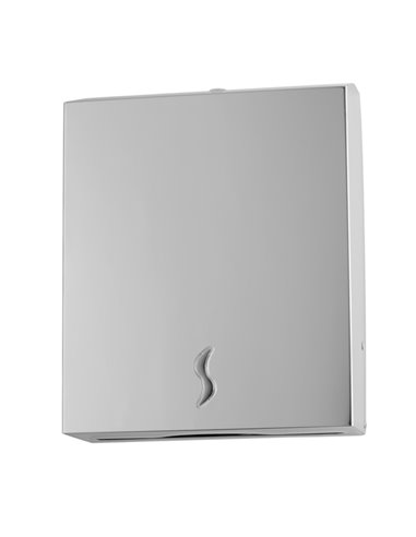 DISTRIBUTORE ASCIUGAMANI PIEGATI 400F IN ACCIAIO INOX 105016 Medial ACCESSORI PER IL BAGNO E DISPENSER
