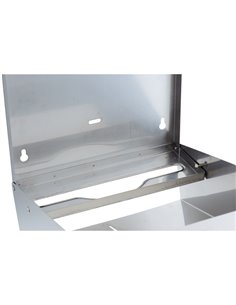 DISTRIBUTORE ASCIUGAMANI PIEGATI 400F IN ACCIAIO INOX 105016 Medial ACCESSORI PER IL BAGNO E DISPENSER 2