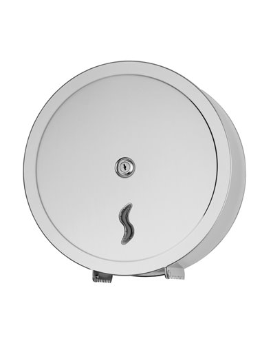 DISTRIBUTORE CARTA IGIENICA IN ROTOLI MAXIJUMBO 400m IN ACCIAIO INOX 105006 Medial ACCESSORI PER IL BAGNO E DISPENSER