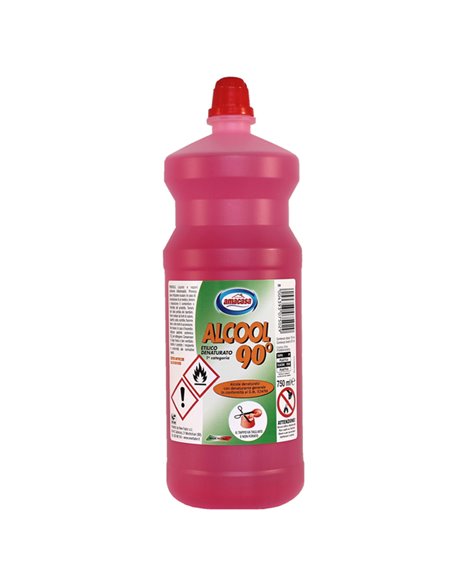 ALCOOL ETILICO 90° DENATURATO 750ml 100105075029