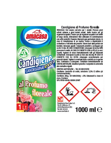 CANDEGGINA IGIENIZZANTE PROFUMO FLOREALE 1000ml 100305811009