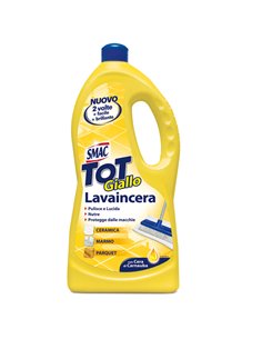 SMAC TOT GIALLO LAVAINCERA PAVIMENTI 1 LITRO M74898 SMAC DETERGENTI-DETERSIVI PER PULIZIA