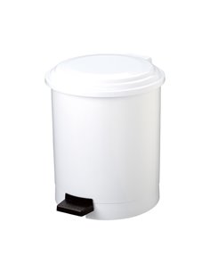 PATTUMIERA A PEDALE RUF IN PPL BIANCO 20Lt 906120