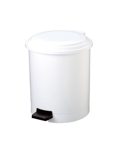 PATTUMIERA A PEDALE RUF IN PPL BIANCO 20Lt 906120