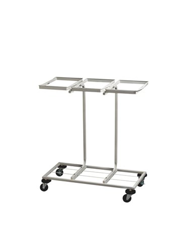 PORTASACCO MOBILE TRIFLUX 3x100Lt 108010