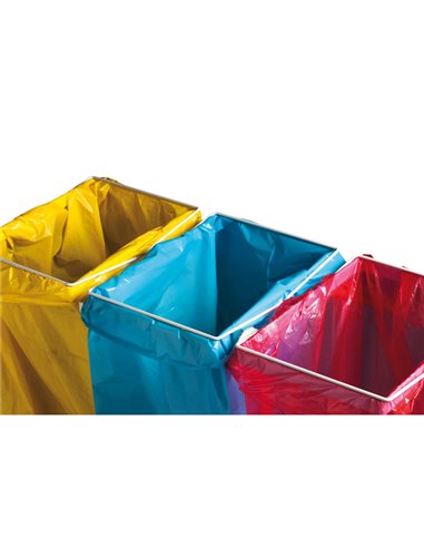 PORTASACCO MOBILE TRIFLUX 3x100Lt 108010