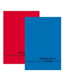 REGISTRO PROTOCOLLO LETTERE RICEVUTE-SPEDITE 21x31cm 100fg BM 0100114