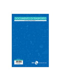 DOCUMENTO DI TRASPORTO 150x225mm 50fgx3 copie(mitt-dest-vett) BM 0100401 BM MAGAZZINO-TRASPORTI