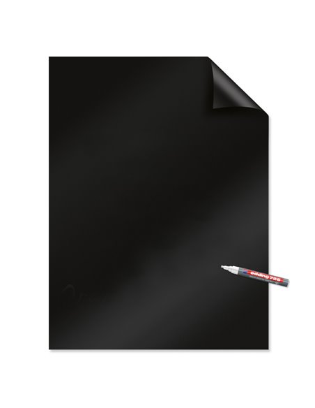 ROTOLO 25FG ELETTROSTATICI 60x80CM NERO MAGIC CHART Legamaster 159200 LEGAMASTER LUCIDI PER PROIEZIONE