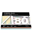 Carta Fabriano Colore A4 80gr 250fg mix 5 colori tenui FABRIANO 19100811