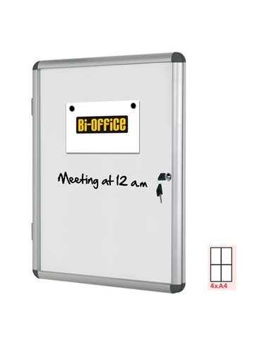 BACHECA PER INTERNI BIANCA MAGN. 4XA4 VERT. Bi-Office VT610109150 BI-OFFICE BACHECHE PER INTERNI