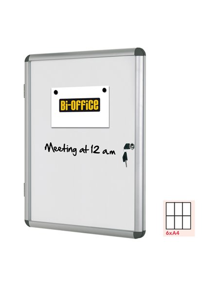 BACHECA PER INTERNI BIANCA MAGNETICA 6XA4 ORIZZONTALE Bi-Office VT620109150 BI-OFFICE BACHECHE PER INTERNI
