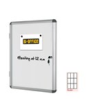 BACHECA PER INTERNI BIANCA MAGNETICA 9XA4 VERTICALE Bi-Office VT630109150