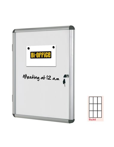 BACHECA PER INTERNI BIANCA MAGNETICA 9XA4 VERTICALE Bi-Office VT630109150 BI-OFFICE BACHECHE PER INTERNI