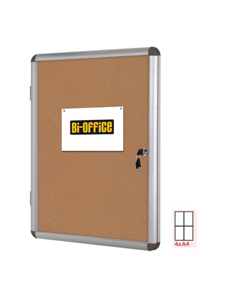 BACHECA PER INTERNI FONDO SUGHERO 4XA4 VERTICALE Bi-Office VT610101150 BI-OFFICE BACHECHE PER INTERNI