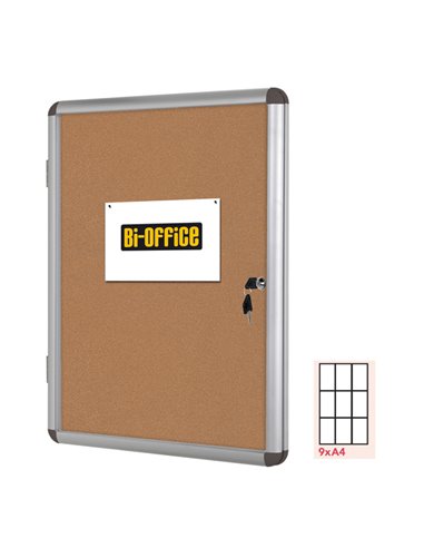 BACHECA PER INTERNI FONDO SUGHERO 9XA4 VERTICALE Bi-Office VT630101150 BI-OFFICE BACHECHE PER INTERNI