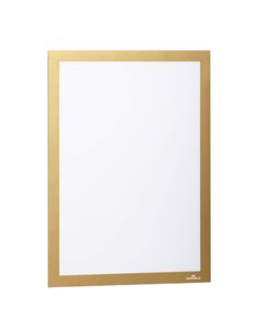 Cornice espositiva adesiva Duraframe® A4 21x29,7cm oro DURABLE 4872-30 DURABLE CORNICI DA PARETE E SUPPORTI
