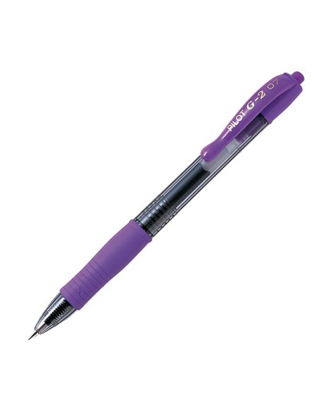 Roller gel scatto G-2 0,7mm viola PILOT 001488 PILOT A SCATTO