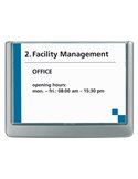 TARGA FUORI PORTA CLICK SIGN 149x106MM DURABLE 4861-37