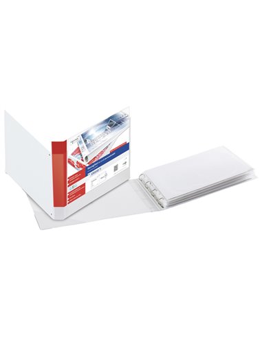 Raccoglitore STELVIO TI 25 4D A3 42x30cm album bianco personalizzabile SEI ROTA 36255101 SEI ROTA RACCOGLITORI PERSONALIZZABILI