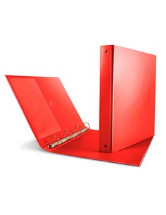 Raccoglitore Nettuno 17 A4 4D rosso Sei Rota 36801842 SEI ROTA RACCOGLITORI AD ANELLI