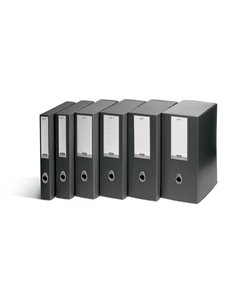 SCATOLA PROGETTO PLUS VIP DORSO 6CM GRIGIO ANTRACITE 1007101 FELLOWES SCATOLE ARCHIVIO CON BOTTONE