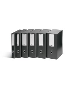 SCATOLA PROGETTO PLUS VIP DORSO 10CM GRIGIO ANTRACITE 1007301 FELLOWES SCATOLE ARCHIVIO CON BOTTONE