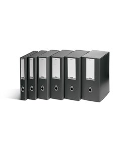 SCATOLA PROGETTO PLUS VIP DORSO 15CM GRIGIO ANTRACITE 1007501 FELLOWES SCATOLE ARCHIVIO CON BOTTONE