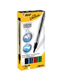ASTUCCIO 4 MARCATORI P.TONDA Whiteboard VELLEDA® Liquid Ink Pocket BIC® 902094