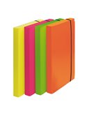CARTELLA PROGETTO D.3cm CON ELASTICO COLORI FLUO SHOCKING FILE 1028101