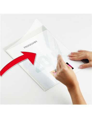 CARTELLINA A4 Durabind BIANCO per RILEGATURA A PUNTI 2250 DURABLE 2250-02