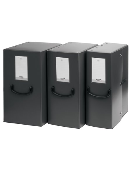 SCATOLA ARCHIVIO PICK UP GRIGIO ANTRACITE 35X25 D.20CM FELLOWES 1031201 FELLOWES SCATOLE ARCHIVIO CON BOTTONE